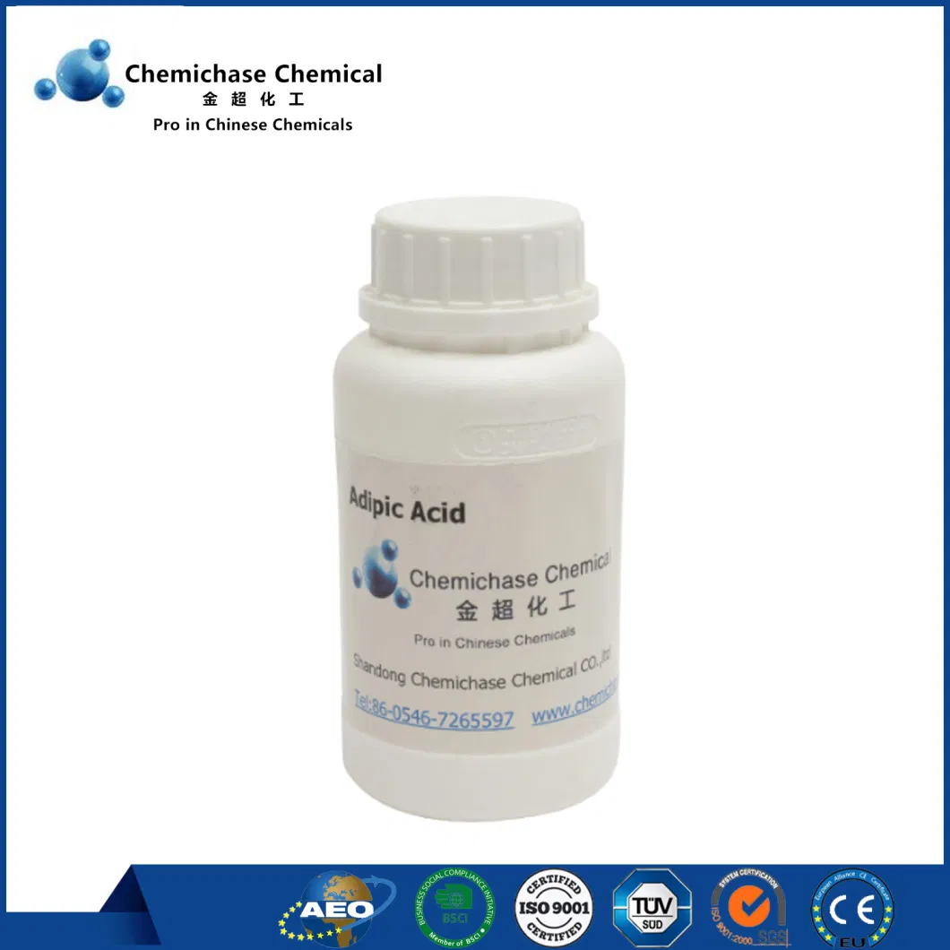 Large Quantity Factory Price Industrial Grade Purity 99.8% CAS 124-04-9 Organic Chemical Materials Adipic Acid